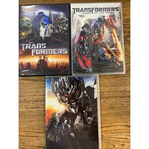 Transformers 3 Movie DVD Lot Action-Packed Sci-Fi Adventure Dark of the Moon